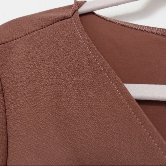 Abercrombie and Fitch NWT Long Sleeve O Ring Dress Size Medium Tall - Picture 5 of 8